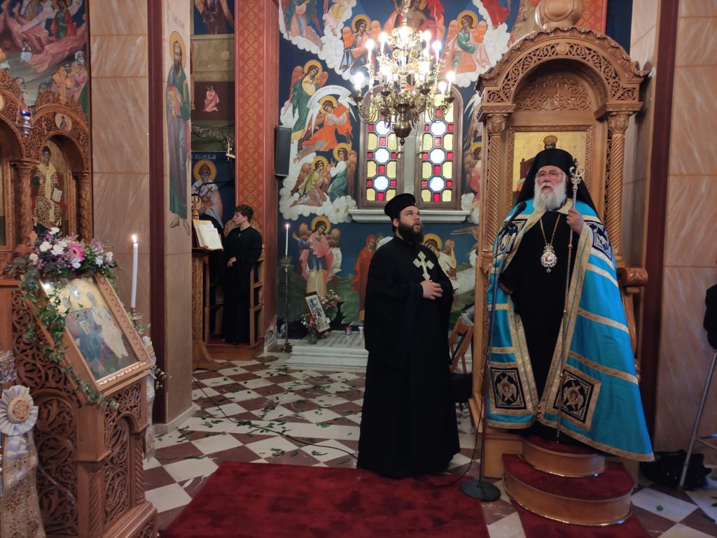 Στον ναό του Ιδρύματος Χρονίως Πασχόντων ο Μητροπολίτης Κερκύρας