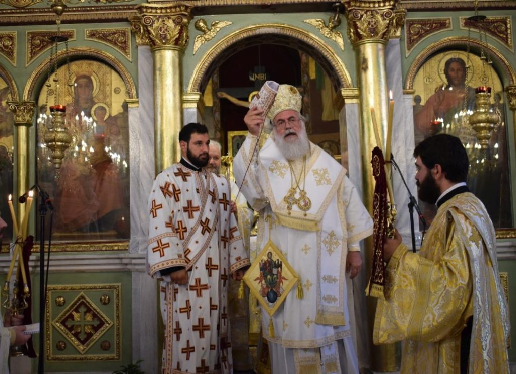 Χειροτονία διακόνου π. Μιχαήλ Καρ