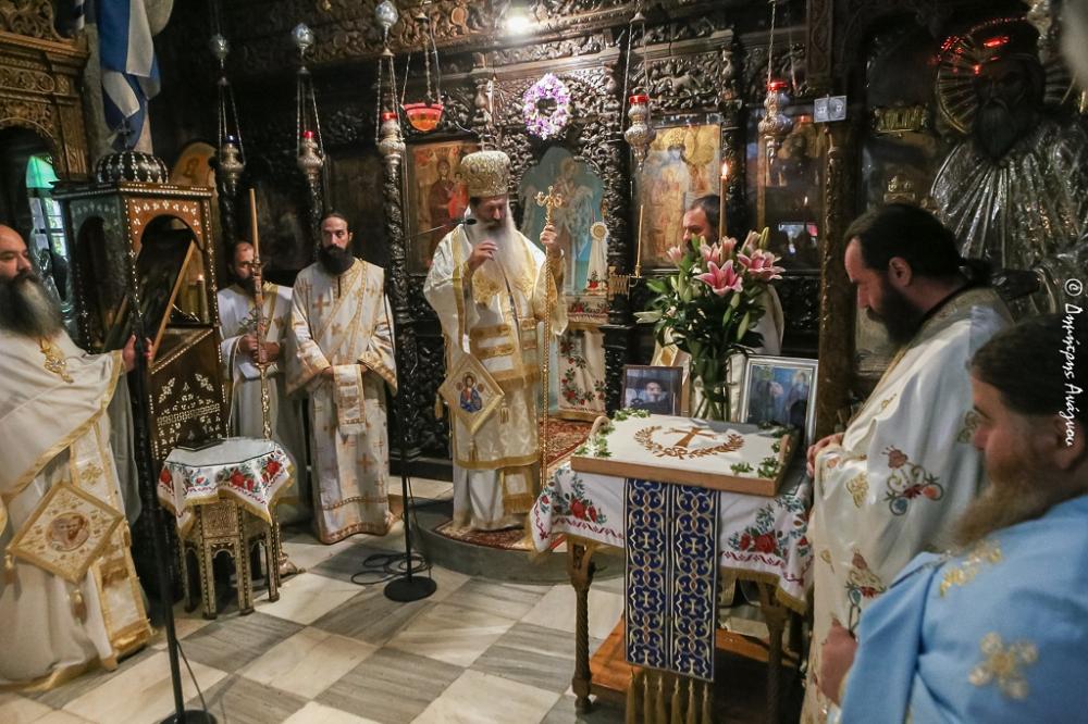 ΜΟΝΗ ΑΓΑΘΩΝΟΣ: Μνημόσυνο μακαριστών Καθηγουμένων Γερμανού και Δαμασκηνού