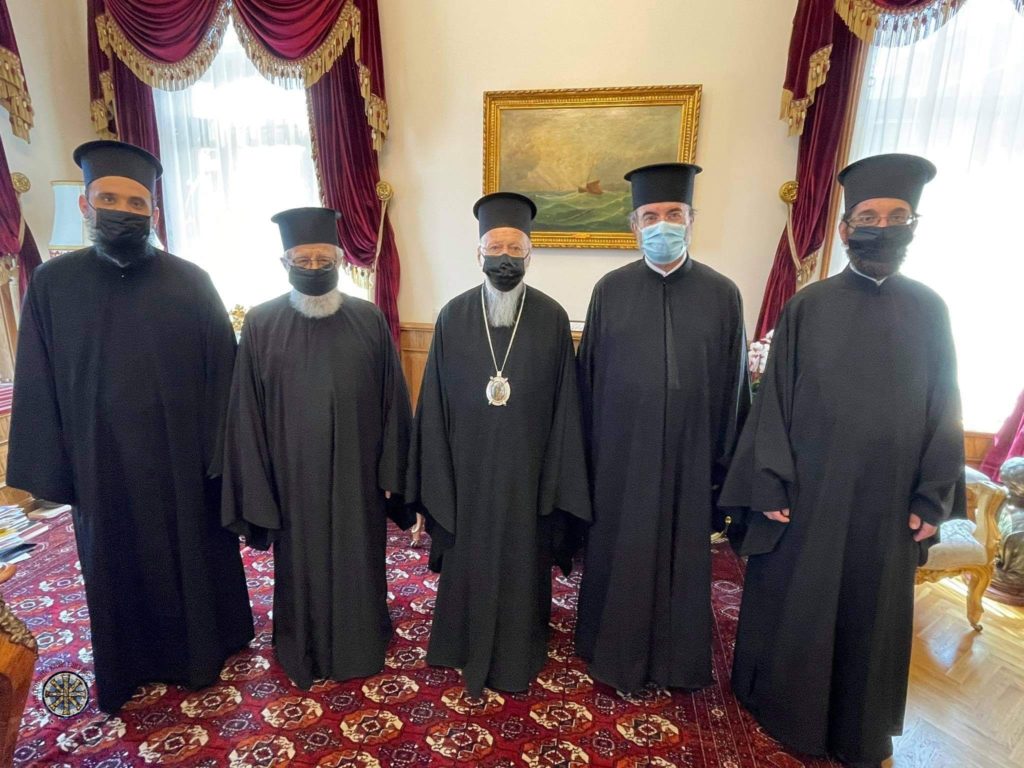 Ευχές στον Παναγιώτατο από την Εκκλησία της Κύπρου