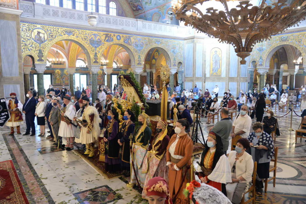 Πάτρα: Τιμή για τρίτη μέρα και μνημόσυνο στον Παλαιών Πατρών Γερμανό