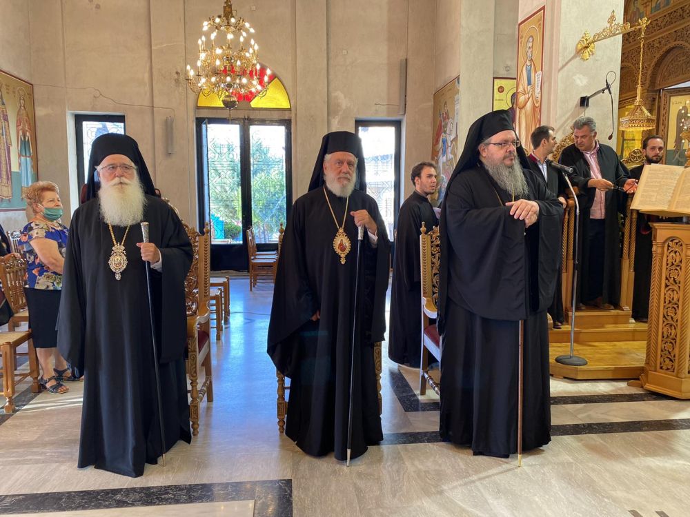 Εσπερινός Ονομαστηρίων του Μητροπολίτη Λαρίσης