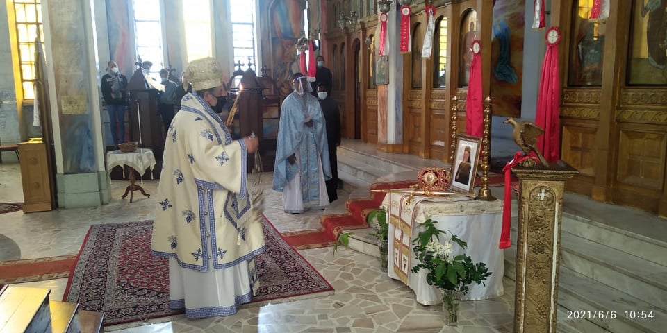 40ημερο μνημόσυνο του Επισκόπου Μοζαμβίκης στο Μαπούτο