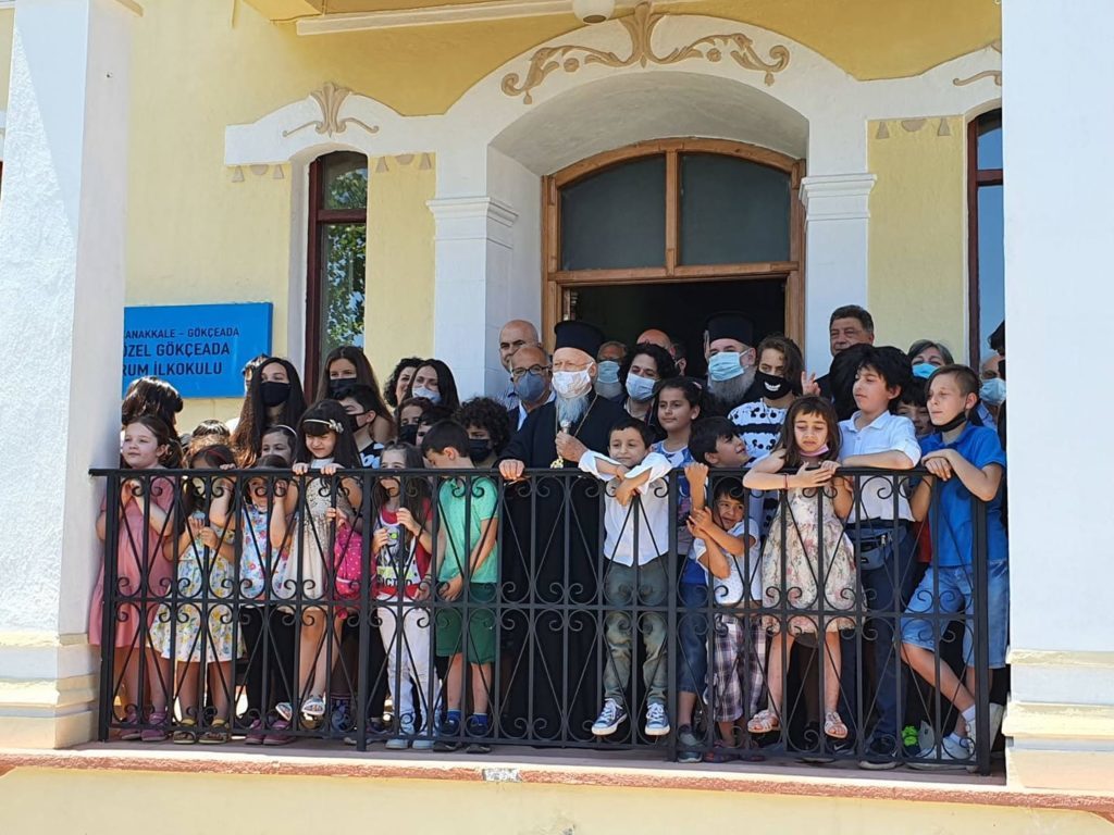 Ecumenical Patriarch from Imbros: ‘With the blessing and grace of God here today to celebrate Sunday of the Blind Man’