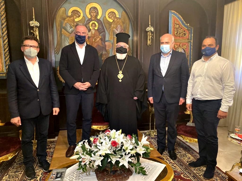 Ο Υφυπουργός Εσωτερικών στον Μητροπολίτη Διδυμοτείχου