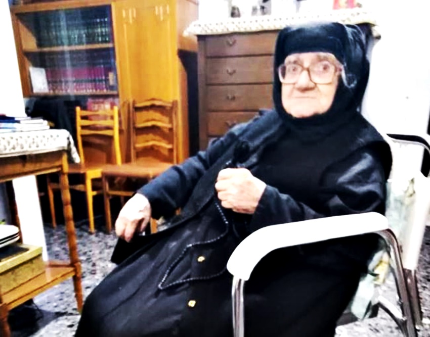 Εκοιμήθη η τελευταία μοναχή του Ι. Ησυχαστηρίου Αγίου Χριστοφόρου