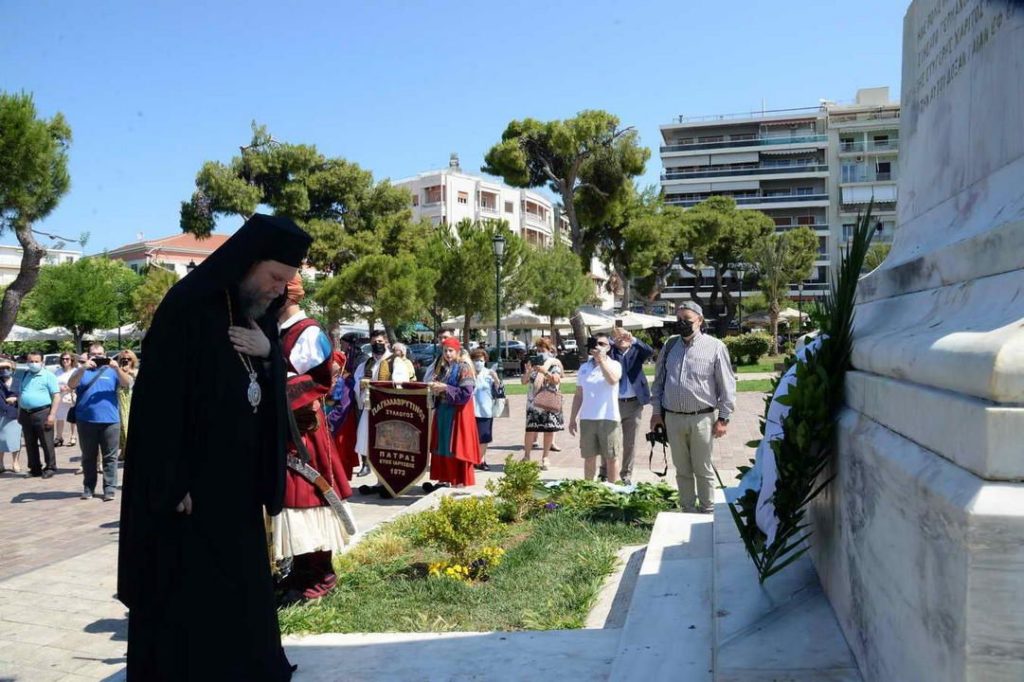 Ο Ν. Ιωνίας Γαβριήλ ενώπιον του Παλαιών Πατρών Γερμανού