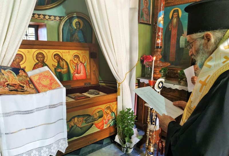 Παράκληση στον Άγιο Σάββα για τους μαθητές των Πανελλαδικών