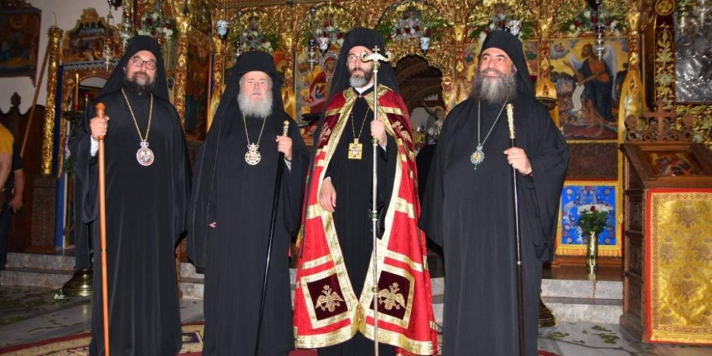 Στη Μονή Τζαγκαρόλων ο Μητροπολίτης Σαράντα Εκκλησιών