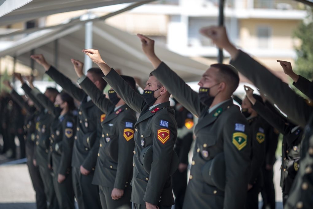 Ορκωμοσία Μονίμων Λοχιών στη ΣΜΥ