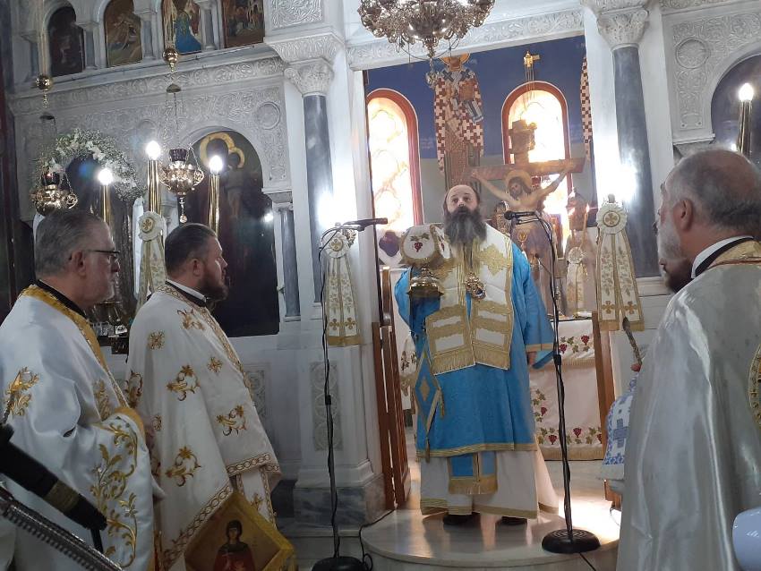 Η εορτή της Αγίας Παρασκευής στην Ι.Μ. Κορίνθου