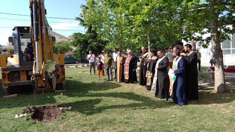 Първа копка за строеж на храм “Св. Мина” в кв. К. Ганчев, гр. Стара Загора
