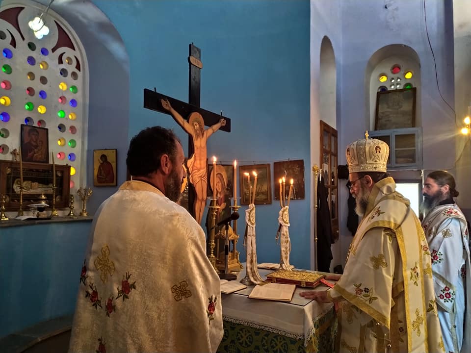 Στην Παναγία “Λεμονίτισσα” ο Μητροπολίτης Σύμης