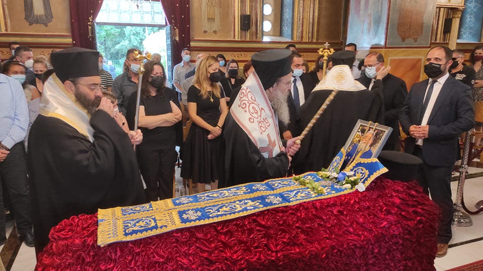 Τελέστηκε η εξόδιος του μακαριστού πατρός Αλέξανδρου Παπαδόπουλου