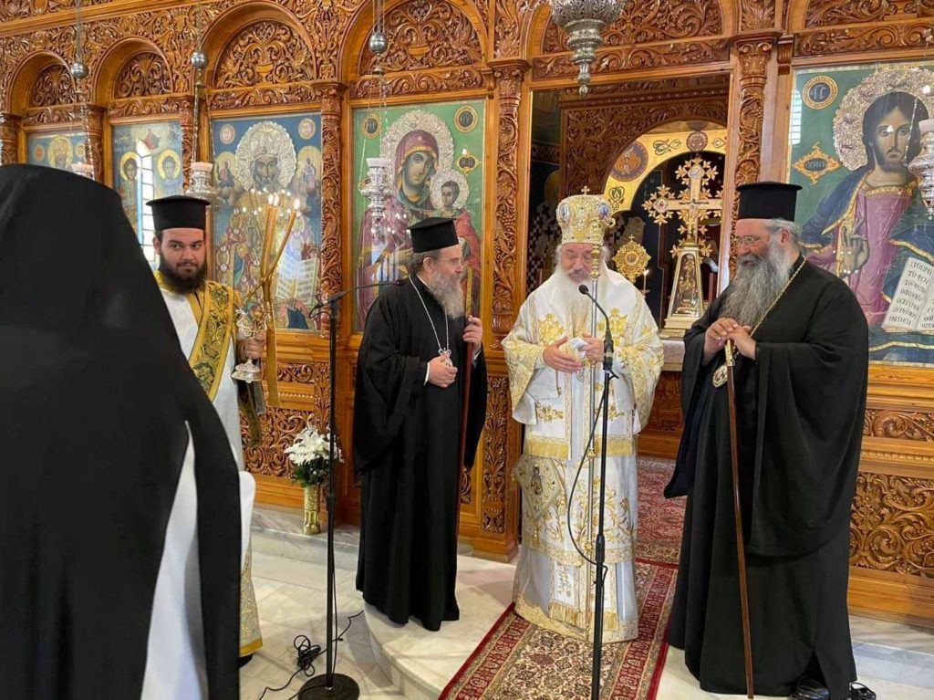 Τα Ονομαστήριά του εόρτασε ο Μητροπολίτης Κασσανδρείας