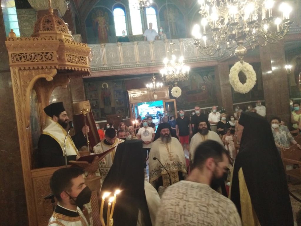 Εσπερινός της Αγίας Μαρκέλλας στον Βοτανικό