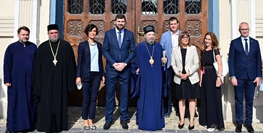 Епископ Лукијан примио потпредседницу Владе Србије Мају Гојковић