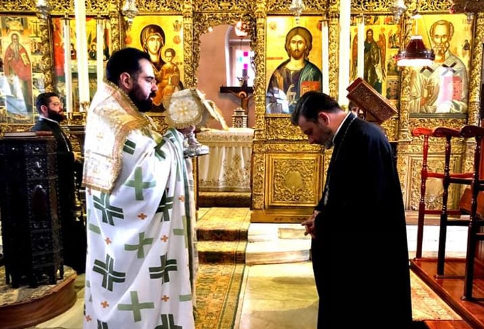 Εορτή της Κοιμήσεως της Αγίας Άννης στη Χάλκη