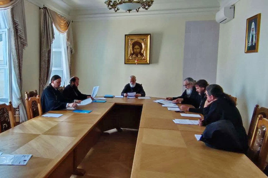 Заседание Управляющего совета Благотворительного фонда Московской епархии по восстановлению порушенных святынь