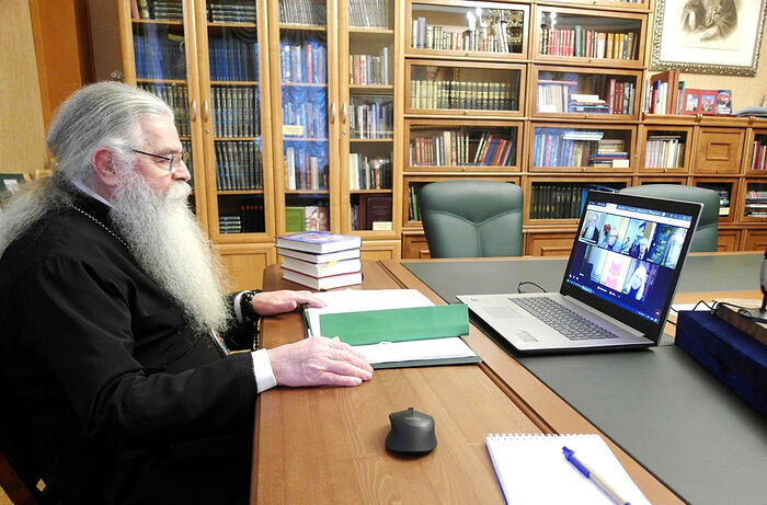 ПРЕДСЕДАТЕЛЬ СИНОДАЛЬНОЙ БОГОСЛУЖЕБНОЙ КОМИССИИ ПРИНЯЛ УЧАСТИЕ В ЗАСЕДАНИИ СОВЕТА ПО ЭТИКЕ ПРИ МИНИСТЕРСТВЕ ЗДРАВООХРАНЕНИЯ РОССИИ