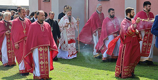 Рукоположење и слава храма у Рочевићу