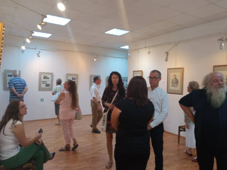 Откриха изложба „Революционерът с четка“, посветена на Георги Данчов – Зографина