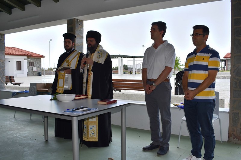 Αγιασμός στις κατασκηνώσεις της Μητροπόλεως Μαρωνείας