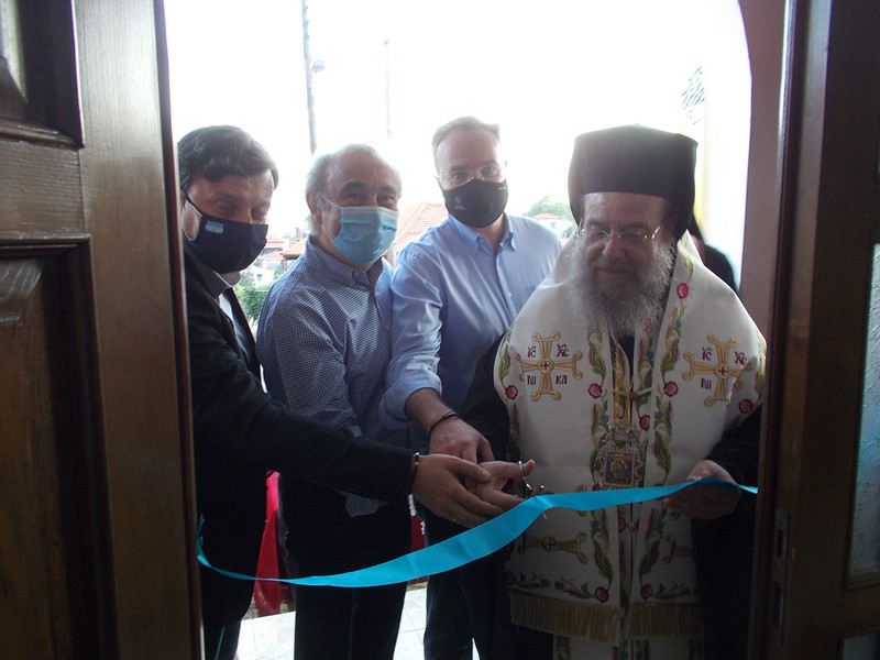 Εγκαίνια νέου πρεσβυτερίου της ενορίας Γενεσίου της Θεοτόκου Σταγείρων