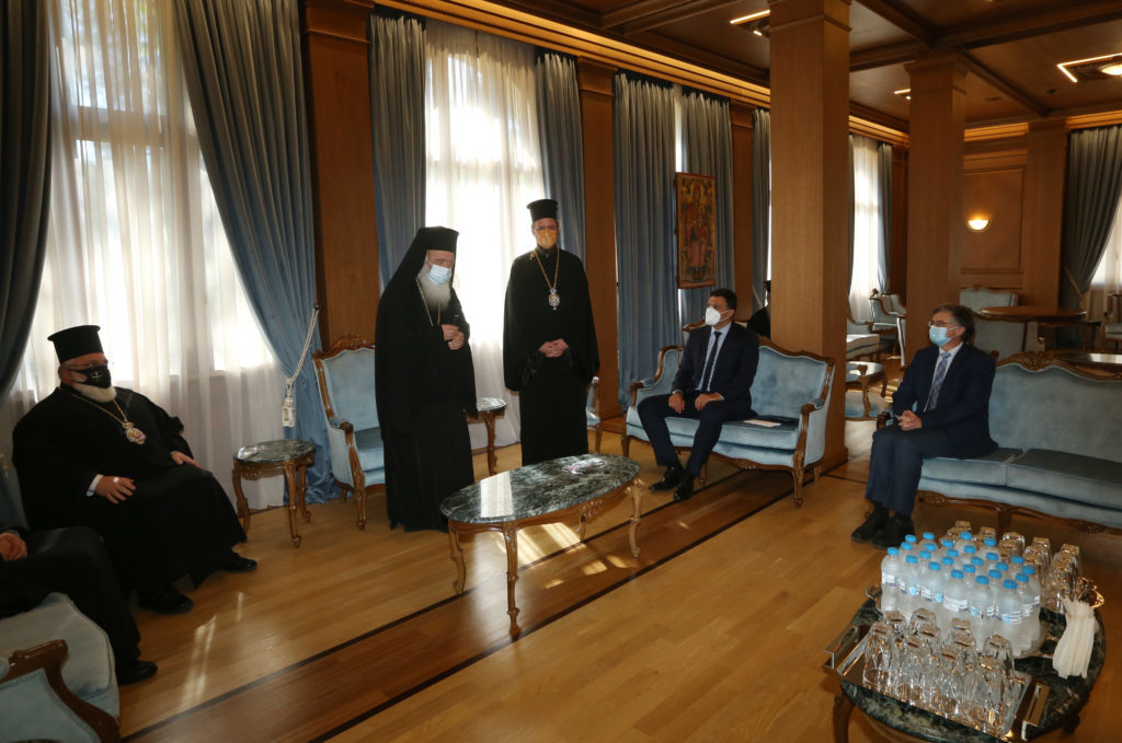 Завершилась встреча В. Кикилиаса и С. Циодраса с представителями Священного Синода – «мы идем рука об руку с Церковью в поисках Истины»
