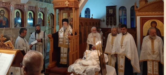 Η Μητρόπολη Παραμυθίας εόρτασε την ένδοξη Οσιοπαρθενομάρτυρα