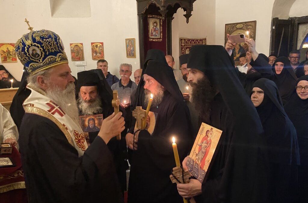 Монашење у манастиру Драганац