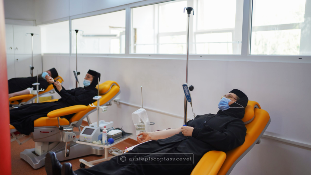 Συνεχίζονται οι αιμοδοσίες της Αρχιεπισκοπής Σουτσεάβας