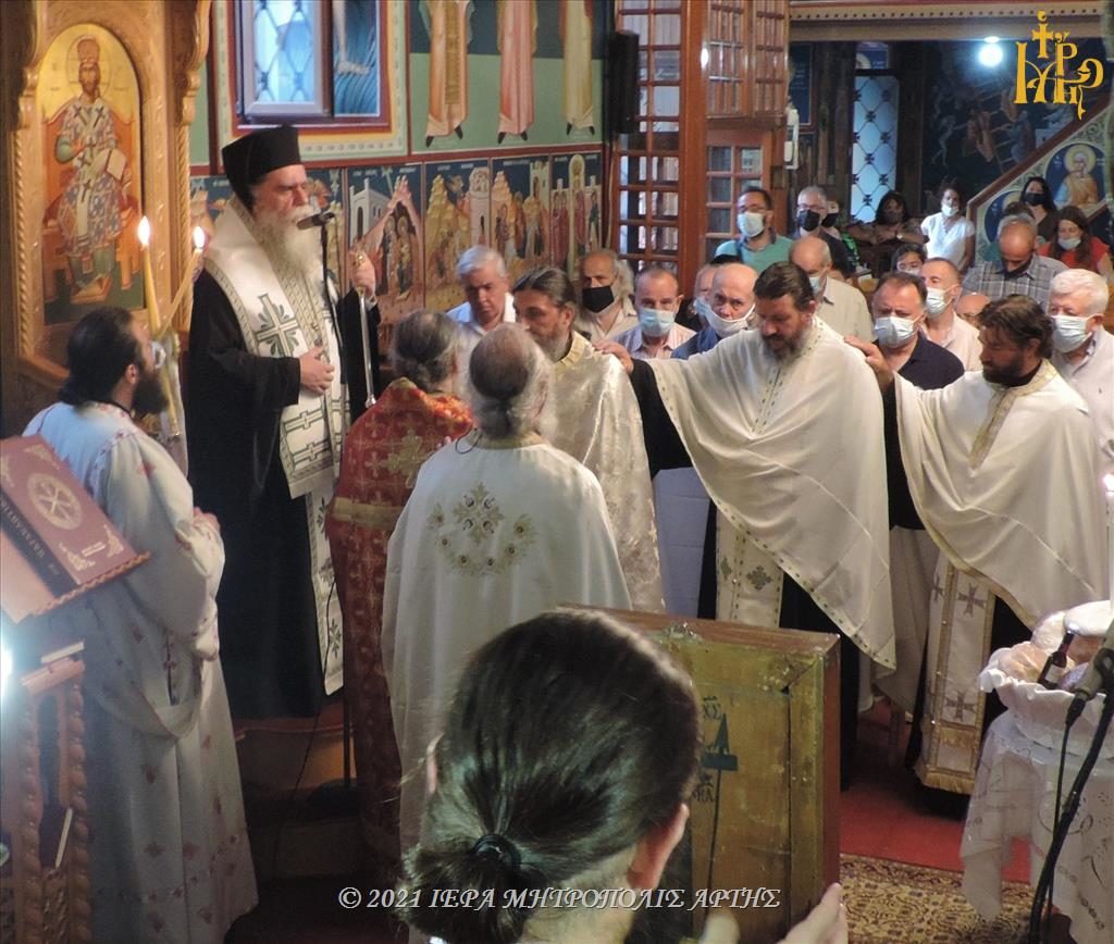 Η εορτή των Αγίων Αναργύρων στο Γρηγοριανό Μετόχι στην Άρτα