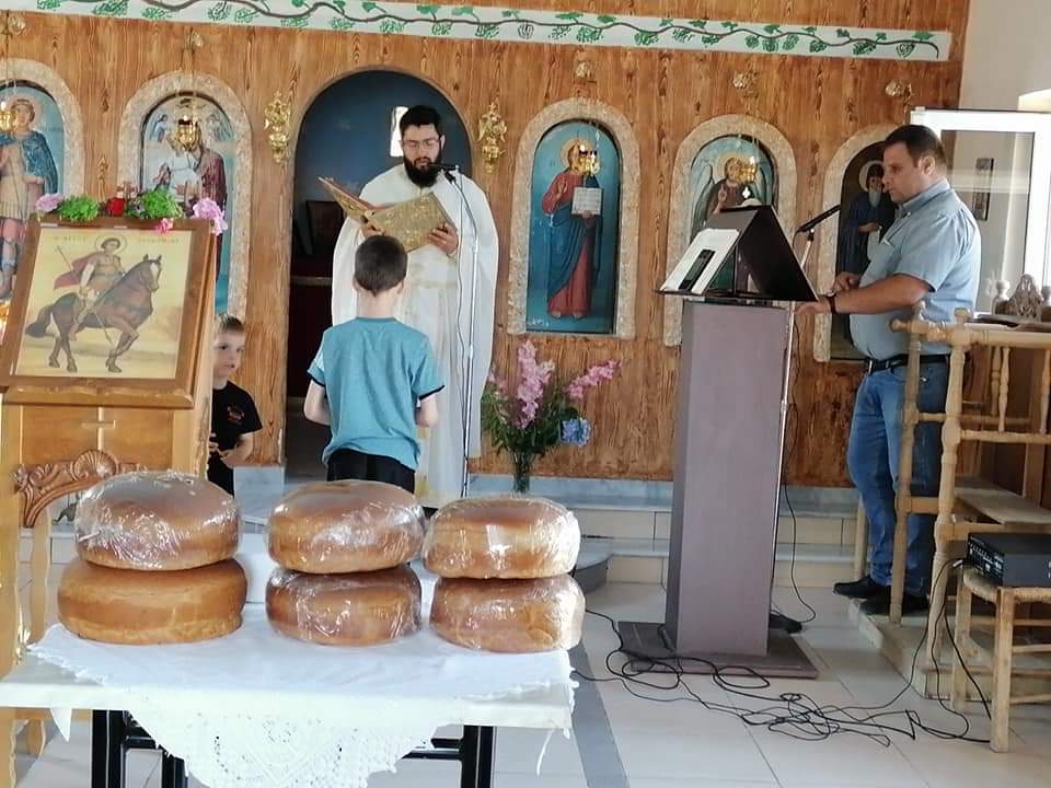 Η γιορτή του Αγίου Μεγαλομάρτυρος Προκοπίου στον Μίστρο-Διρφύων