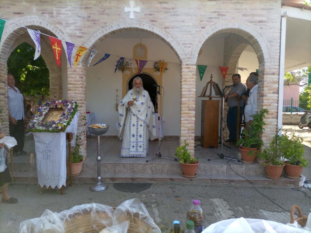 Πανηγύρισε το Παρεκκλήσιο της Αγίας Κυριακής στην Ερέτρια