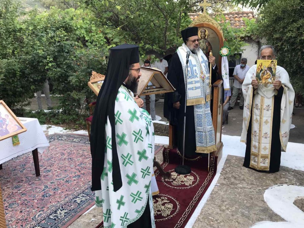 Εσπερινός του Προφήτη Ηλία στα Αρφαρά Μεσσηνίας