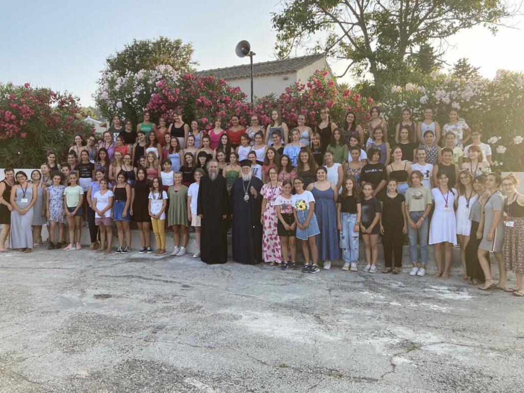 Στην τρίτη κατασκηνωτική περίοδο ο Μητροπολίτης Κερκύρας