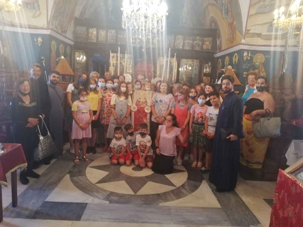 Το κατηχητικό σχολείο στην Ι. Μονή Ταξιαρχών Σερίφου