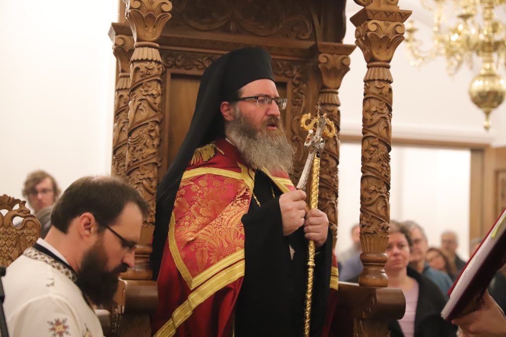 Hierarchical Vesper Service at the Chapel of St Paisios in Perth