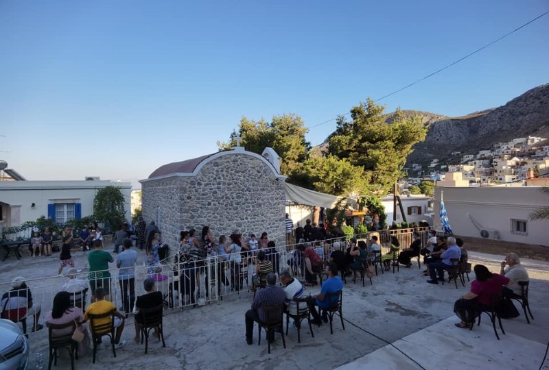 Τίμησαν τους Άγιους Κήρυκο και Ιουλίττη στην Κάλυμνο