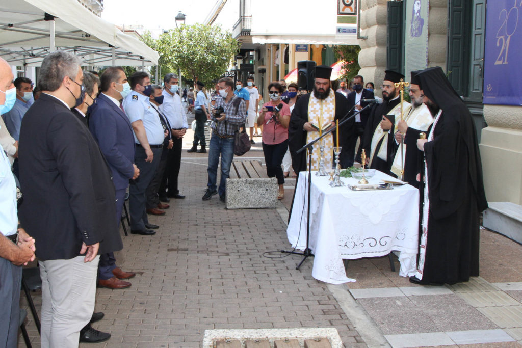 Ο Μητροπολίτης Μεσσηνίας στα εγκαίνια του Ε.ΣΥ.Κ. Αστυνόμευσης Καλαμάτας