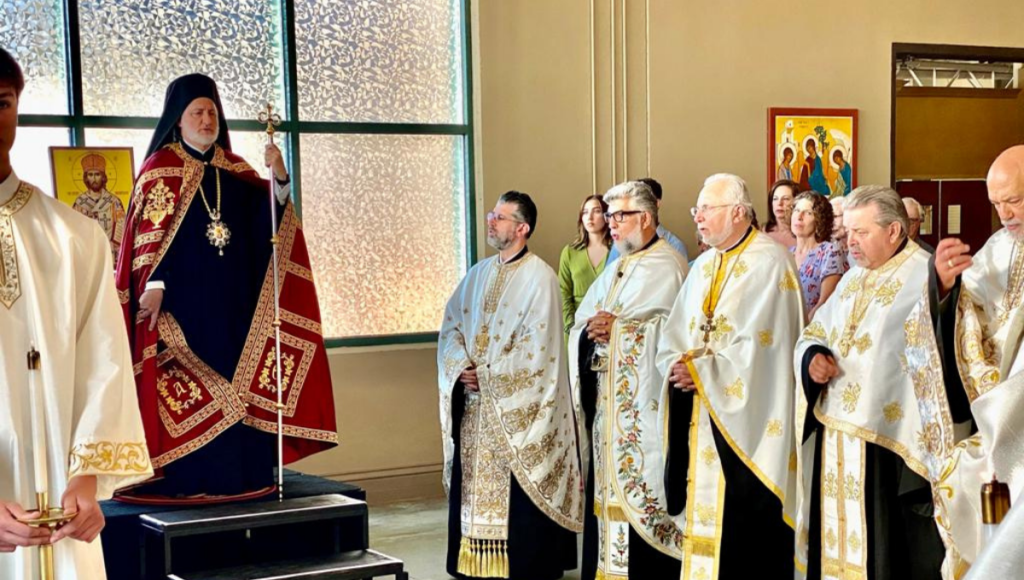 His Eminence Archbishop Elpidophoros of America Homily for the Vespers of the Dormition of Saint Anna