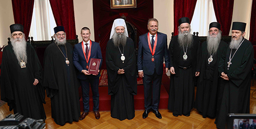 Радио–телевизија Војводине и генерални директор Миодраг Копривица одликовани орденом Светог Саве