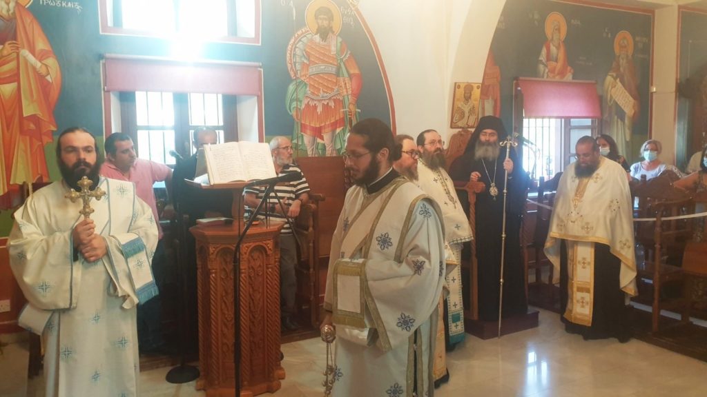 Εορτή Αγίας Ειρήνης Χρυσοβαλάντου στην Ι. Μ. Λεμεσού