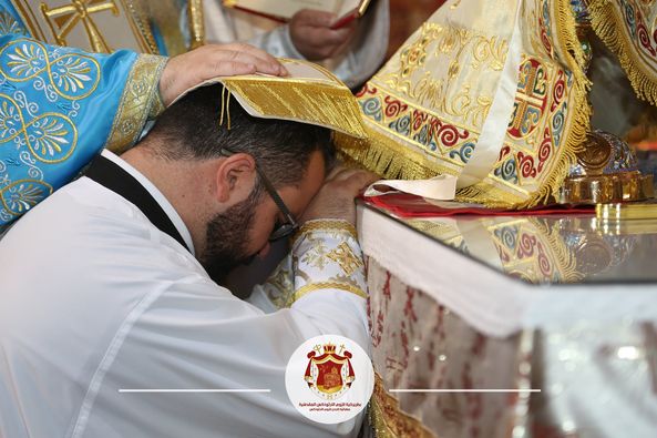 سِيامة الأب توما في كاتدرائية البشارة