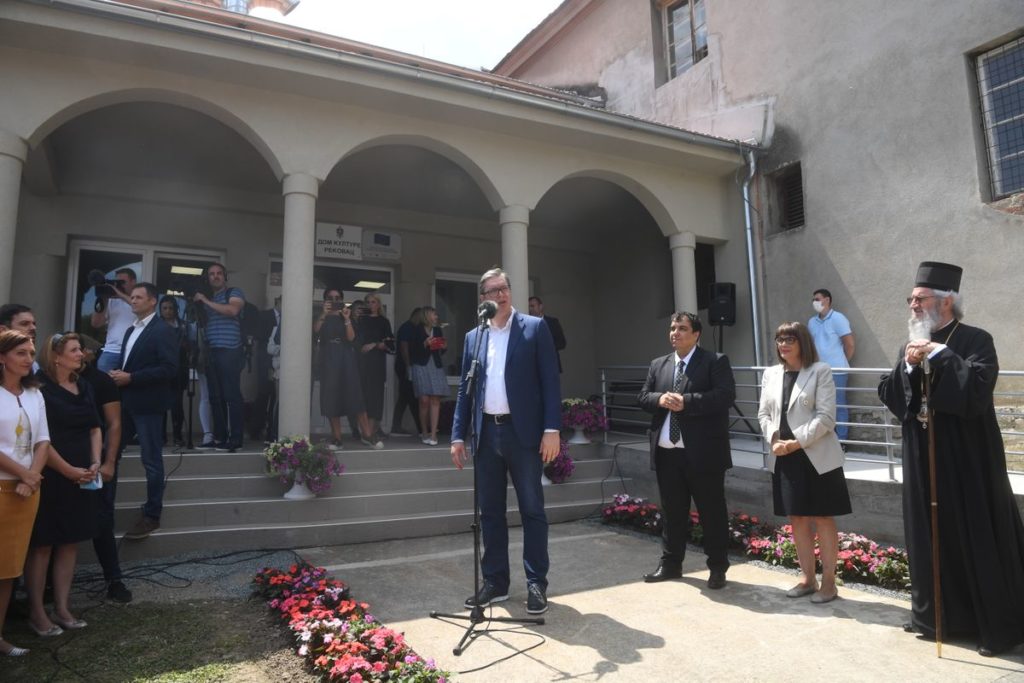 Председник Александар Вучић у посети Општини Рековац