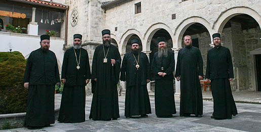 Архијереји Силуан и Херувим у Епархији далматинској