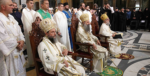 Consecration of Bishop Jerotej of Toplica, Vicar of Serbian Patriarch