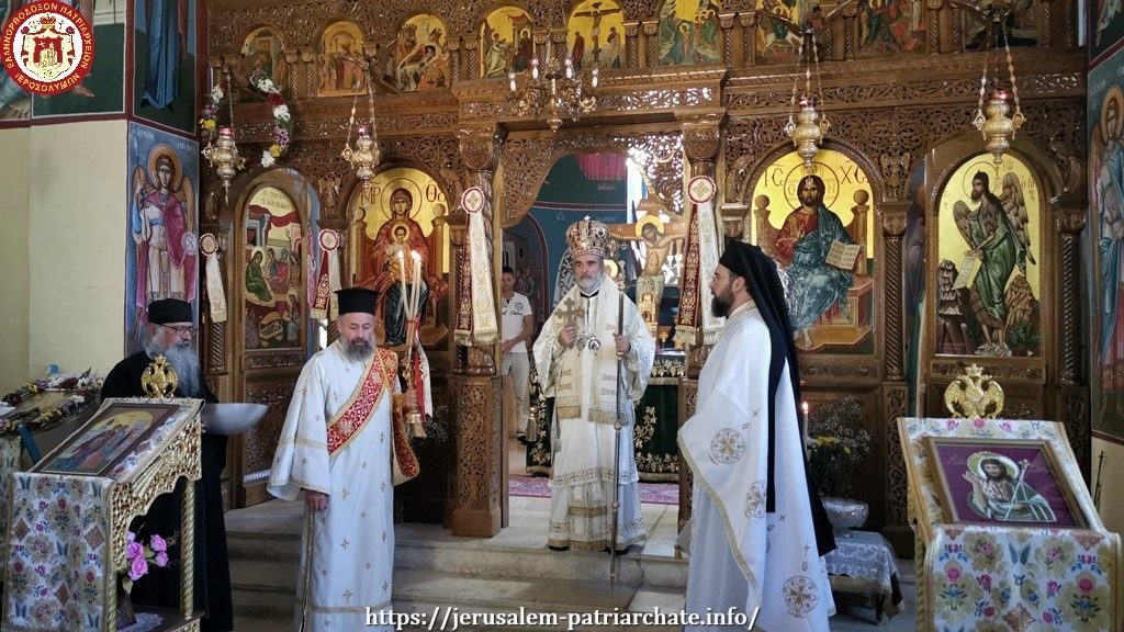 Patriarchate of Jerusalem celebrates feast of Nativity of St. John the Forerunner (based on Julian calendar)
