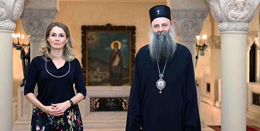 Патријарх примио Повереницу за заштиту равноправности
